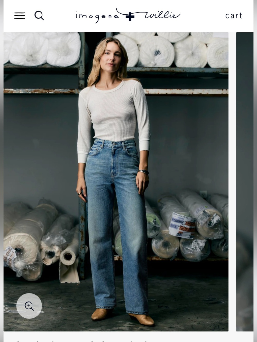Imogen + Willie Catherine Jeans